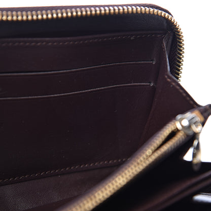 Louis Vuitton Vernis Rayures Zippy Wallet Amarante 8 of 13