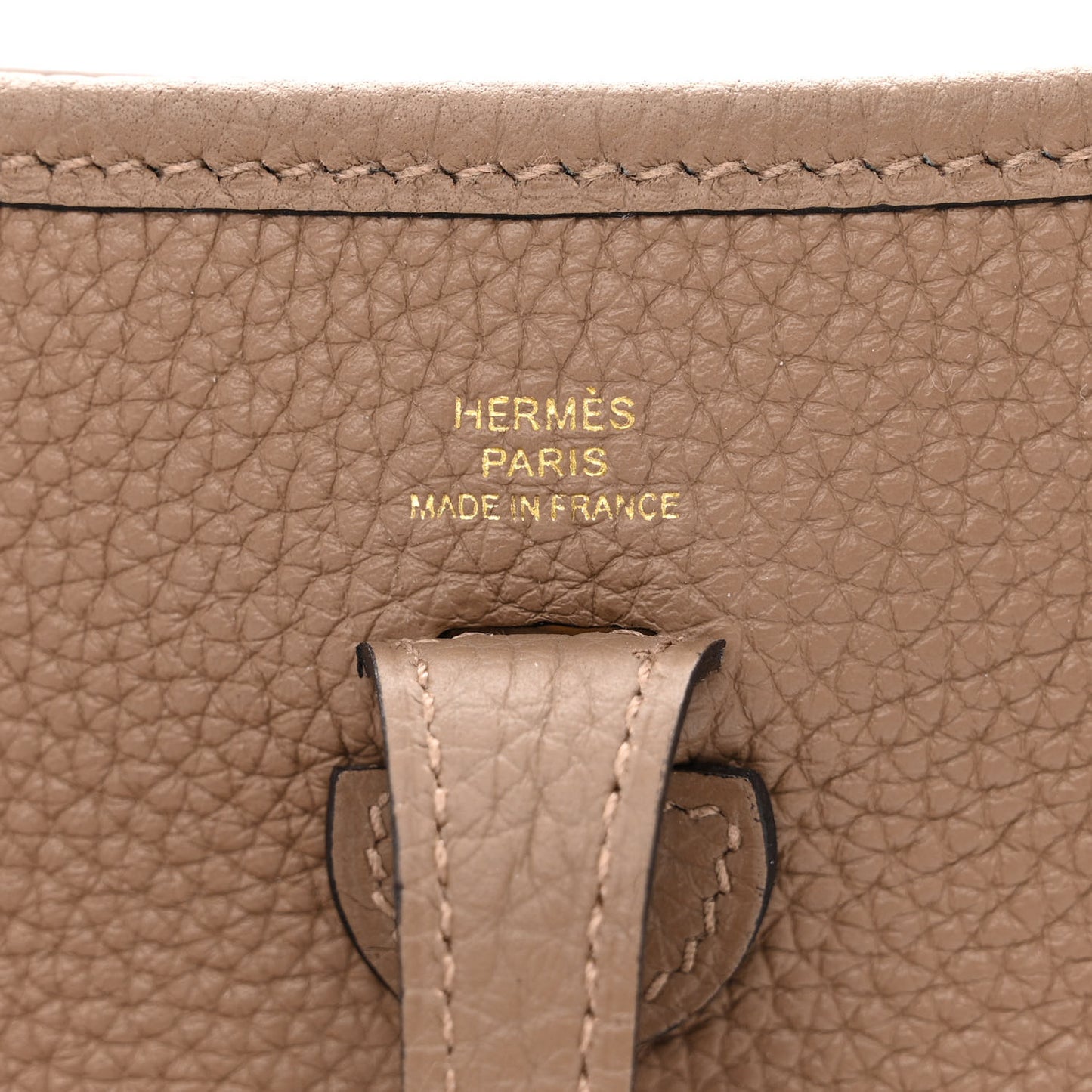 Taurillon Clemence Flipperball Sangle Evelyne TPM Beige De Weimar Noisette Cuivre Gold