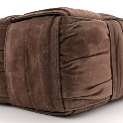 Bottega Veneta Suede Foulard Intrecciato Small Arco Tote Brownie 9 of 10