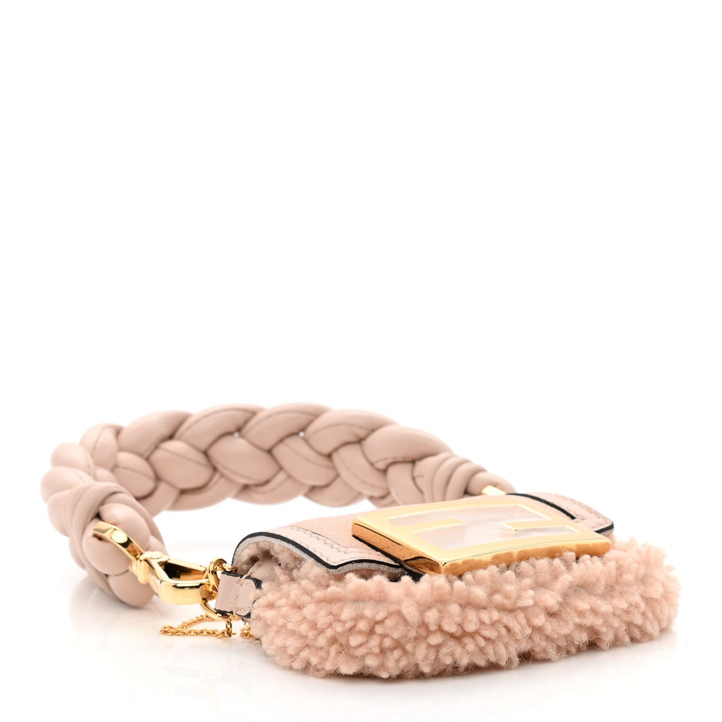 Lambskin Shearling Nano Baguette Maxi Handle Charm Soap