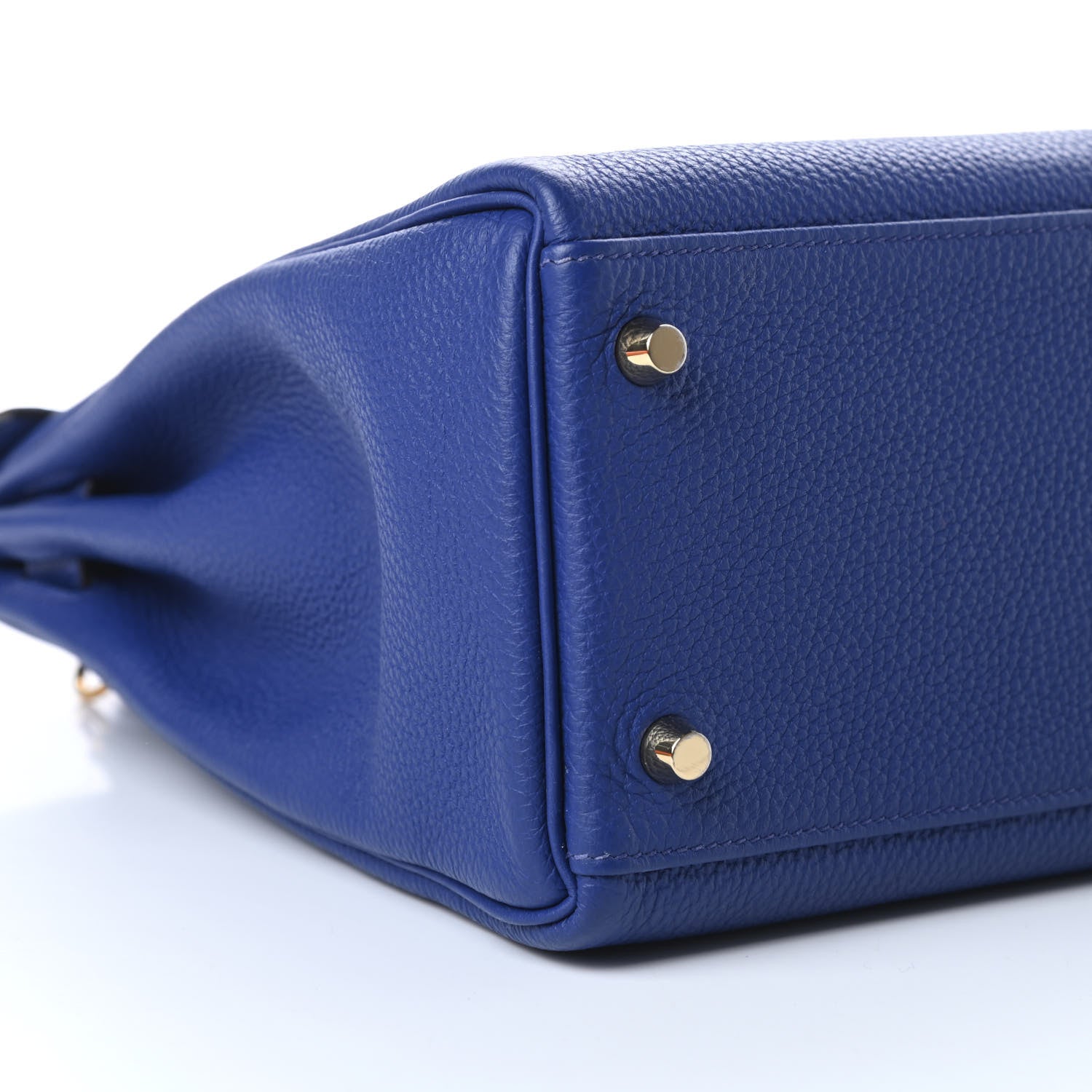 Hermes Togo Kelly Retourne 32 Bleu Electrique 9 of 13