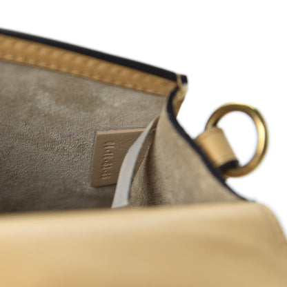Chloe Calfskin Suede Small Nile Bracelet Bag Bleached Brown 8 of 9