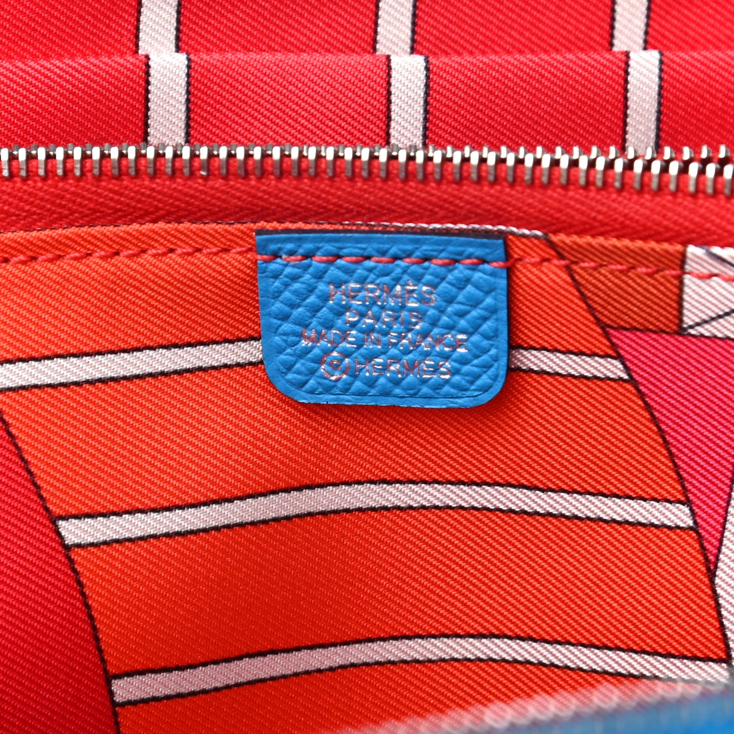 Epsom Silk'In Wallet Bleu Frida