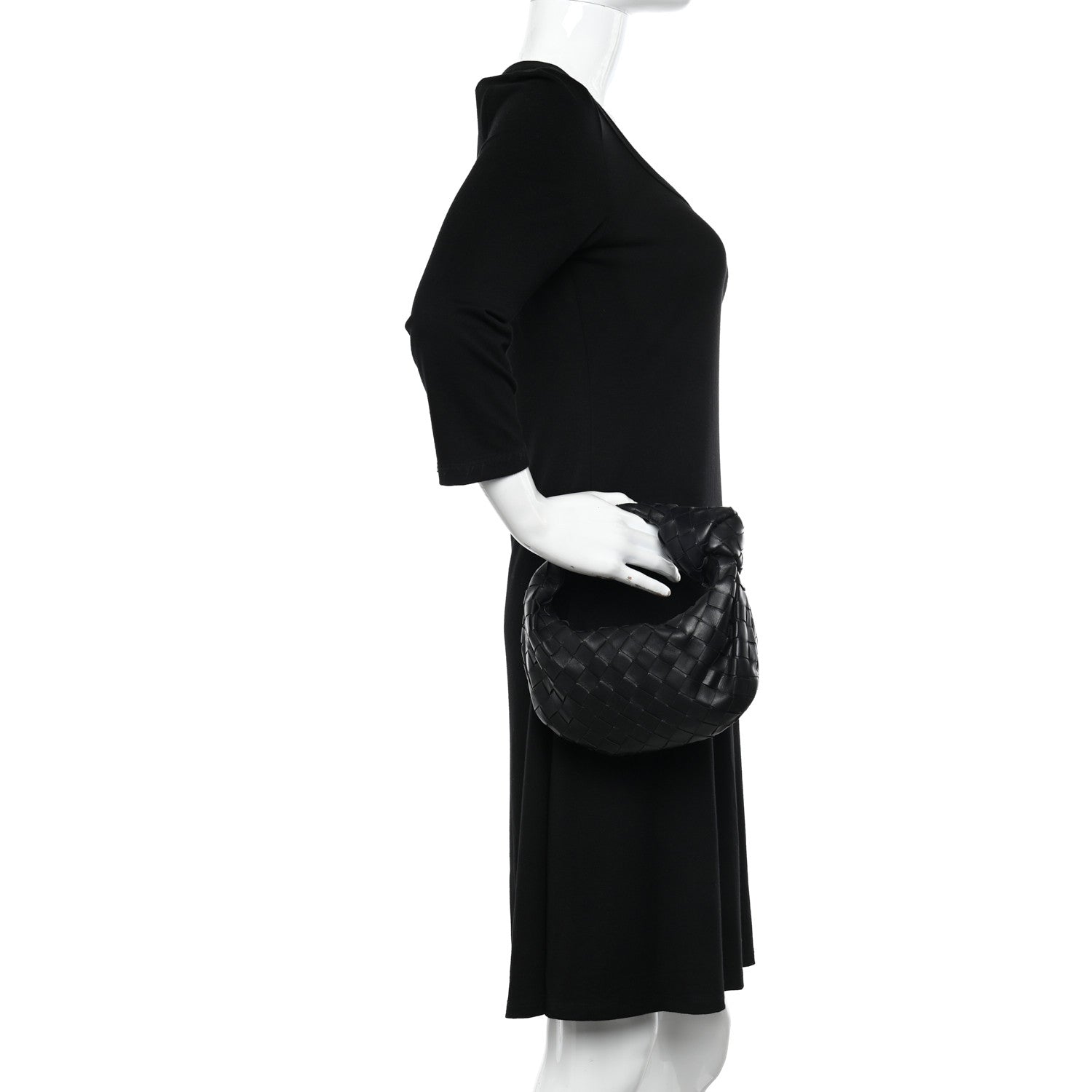 Bottega Veneta Nappa Intrecciato Mini Jodie Black 2 of 10