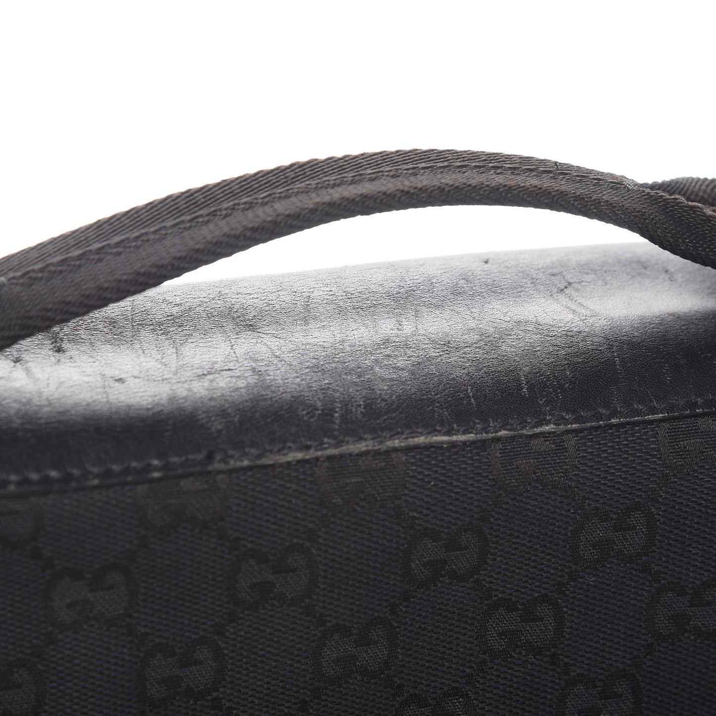 Monogram Messenger Bag Black