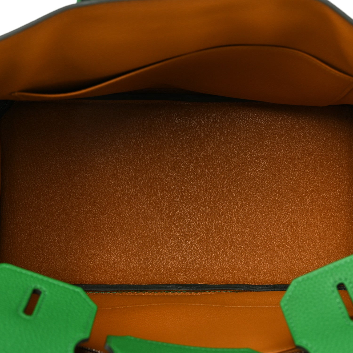 Hermes Togo Verso Birkin 30 Bambou Caramel 5 of 9