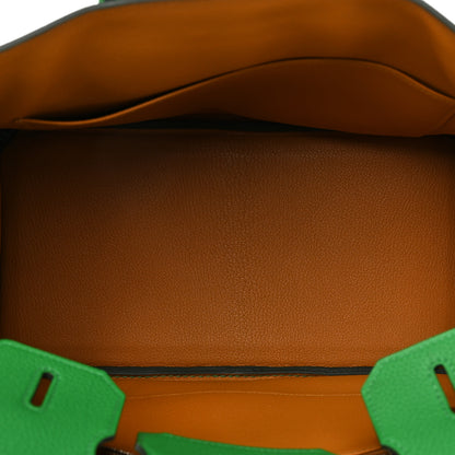Hermes Togo Verso Birkin 30 Bambou Caramel 5 of 9