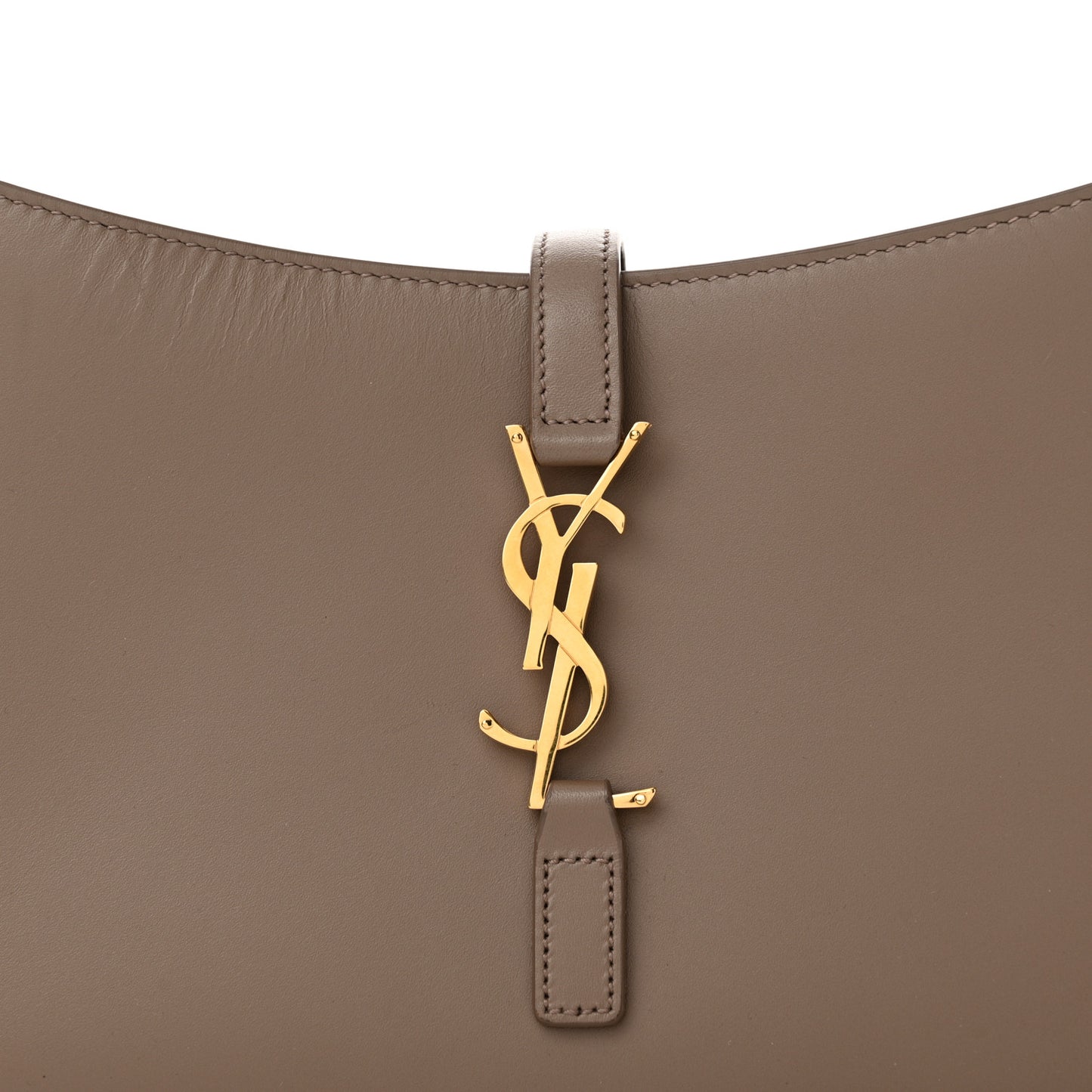 Smooth Calfskin Le 5 A 7 Hobo Taupe