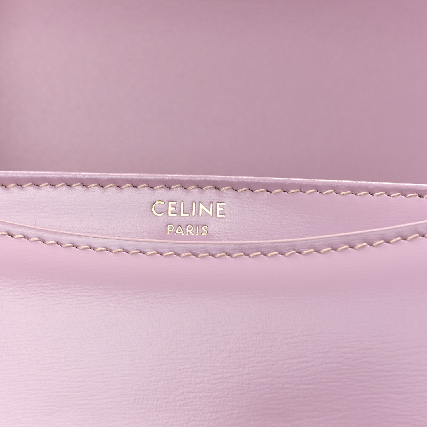 Celine Shiny Calfskin Triomphe Mini Besace Clea Petal 6 of 9