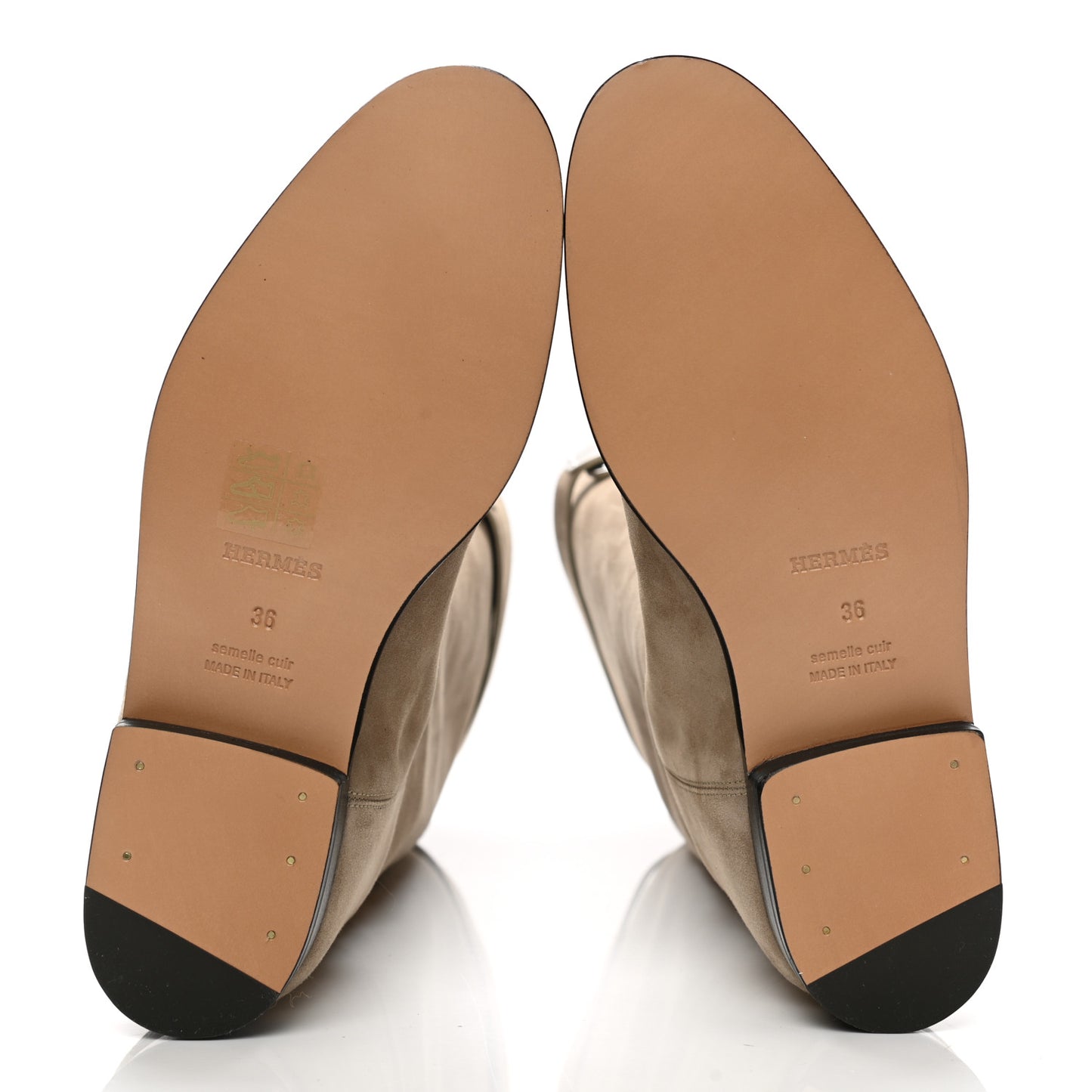 Suede Kelly Jumping Boots 36 Oak