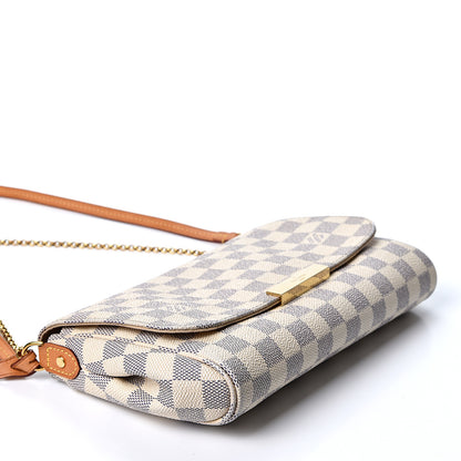 Louis Vuitton Damier Azur Favorite MM 3 of 9