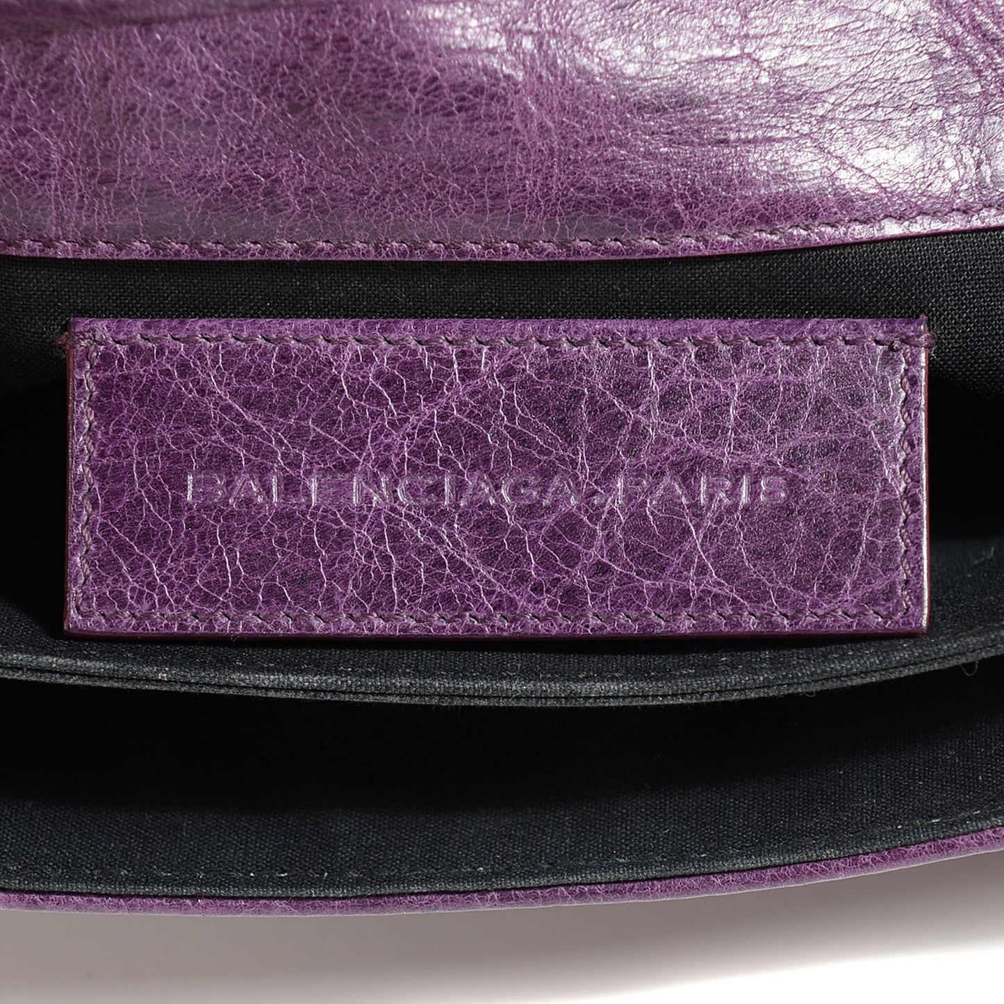 Agneau Giant 21 Silver Hardware Envelope Clutch Raisin
