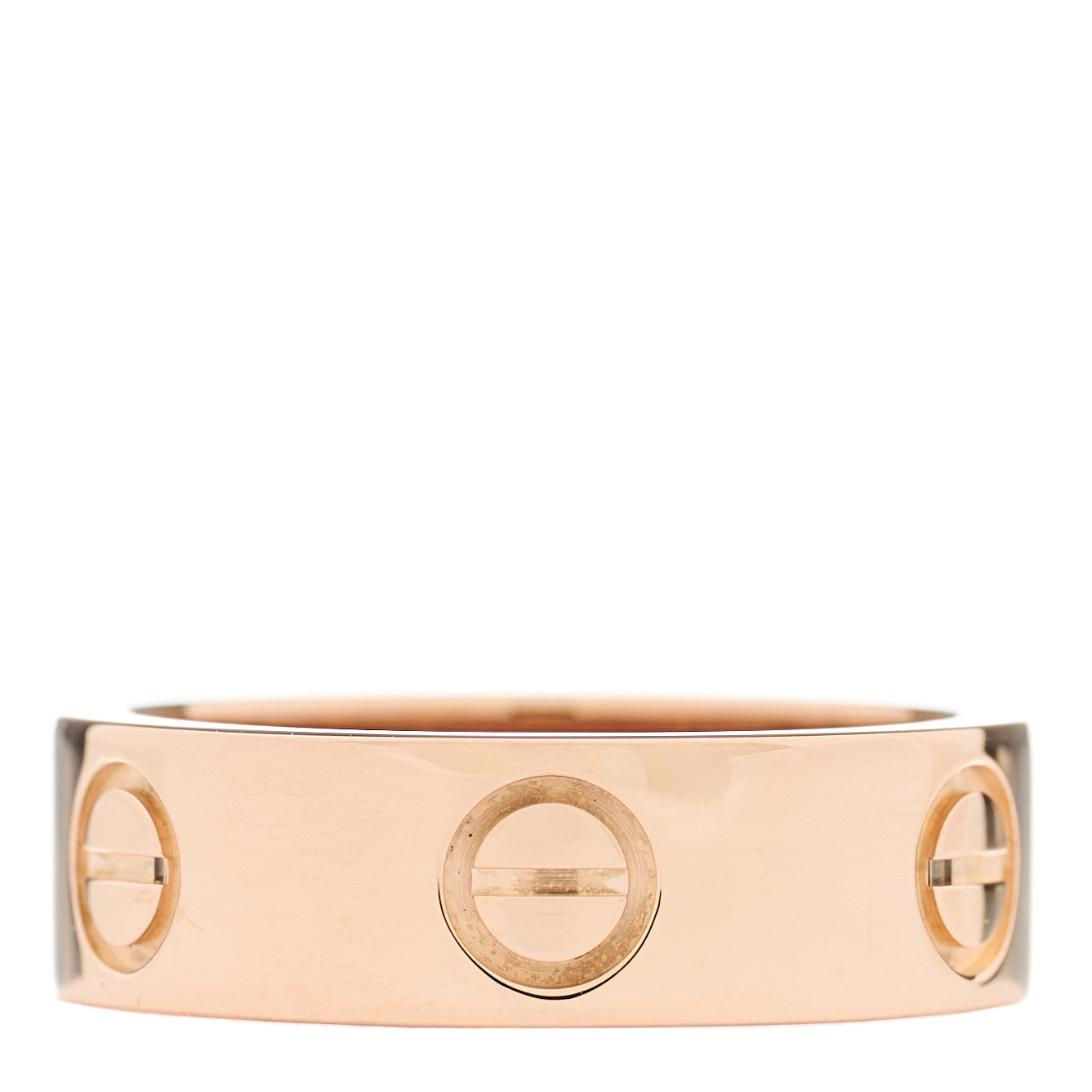 Cartier 18K Pink Gold 5.5mm LOVE Ring 49 5 1 of 4