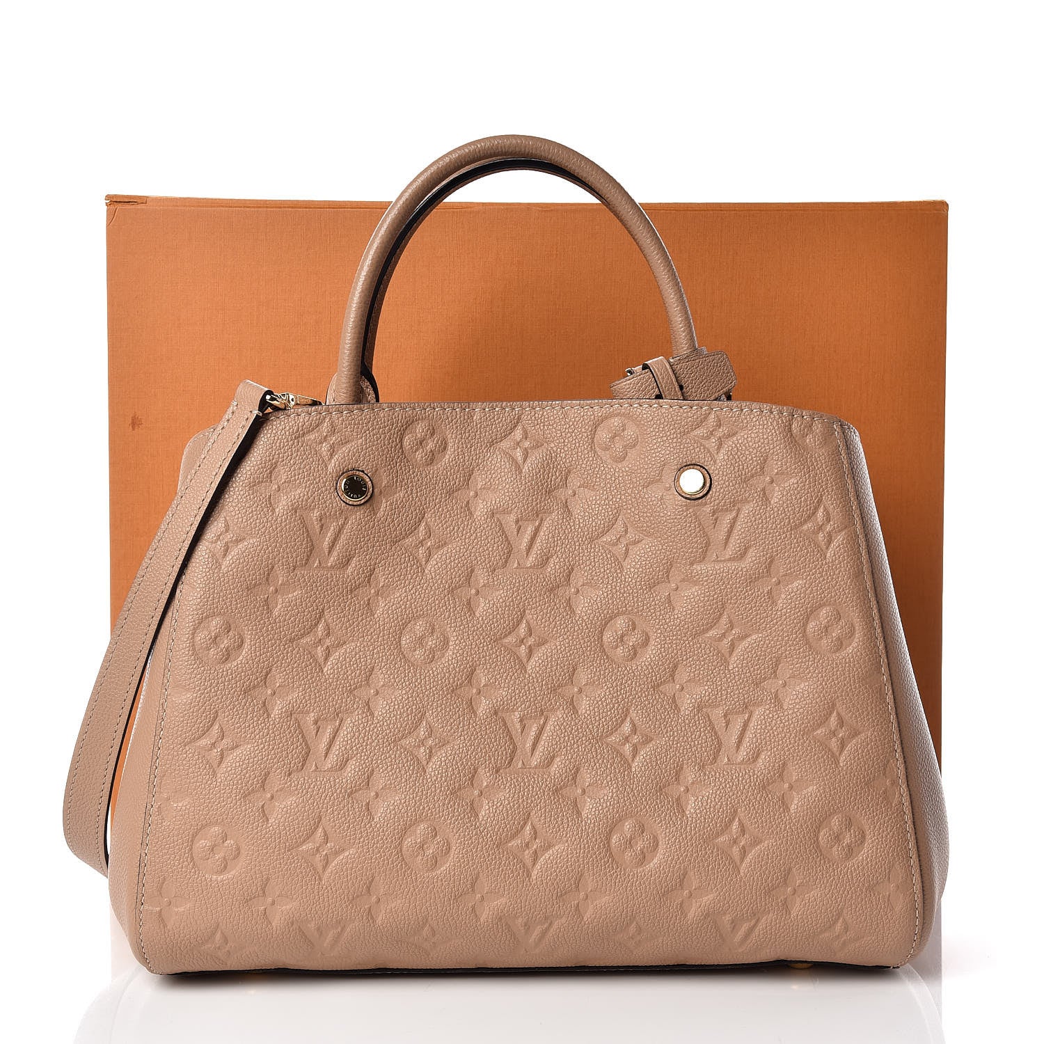 Louis Vuitton Empreinte Montaigne MM Papyrus 19 of 19