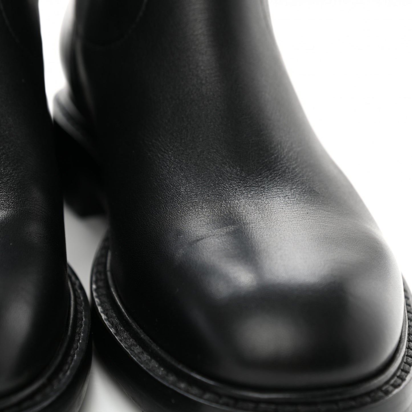 Calfskin Empreinte Ankle Boot 36 Black