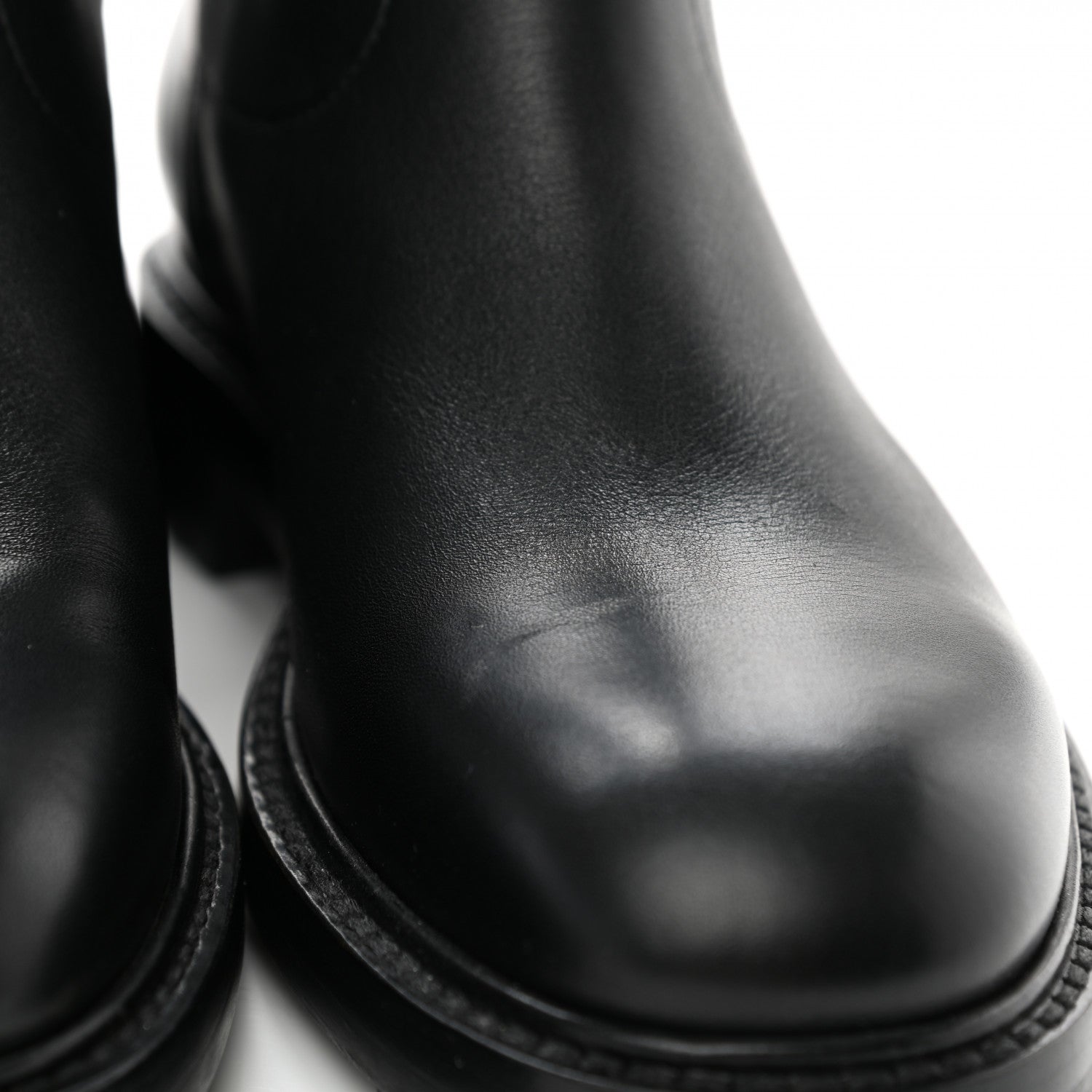 Christian Dior Calfskin Empreinte Ankle Boot 36 Black 9 of 10