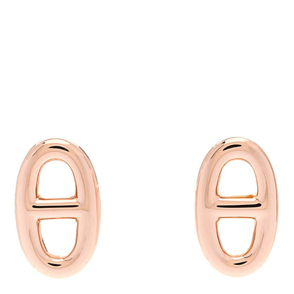 Hermes 18K Rose Gold TPM Farandole Stud Earrings 1 of 4