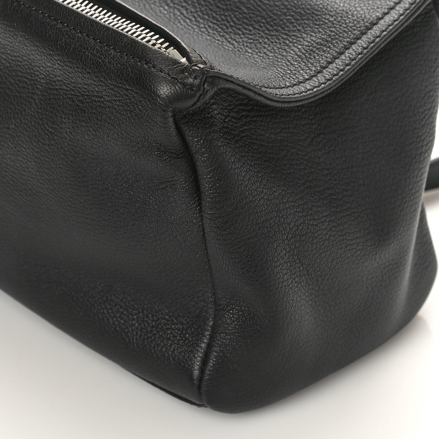 Sugar Goatskin Small Pandora Black
