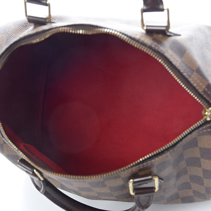 Louis Vuitton Damier Ebene Speedy 30 4 of 9