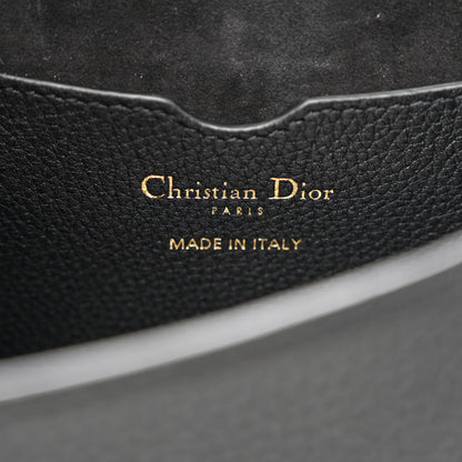 Christian Dior Grained Calfskin Medium Bobby Flap Black 6 of 10