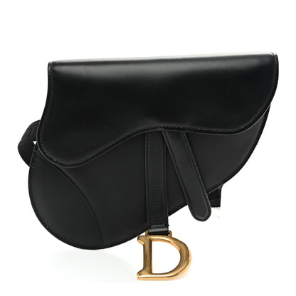 Christian Dior Calfskin Saddle Belt Bag Black 1 of 9