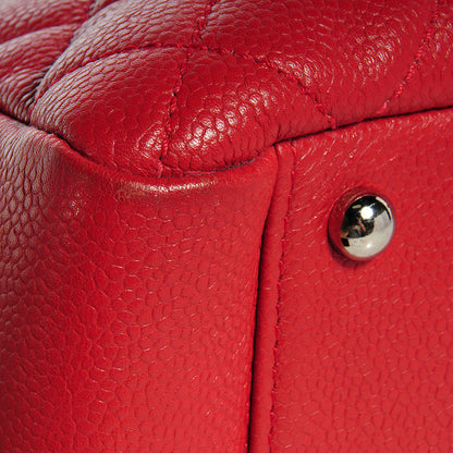 Chanel Caviar XL Grand Shopping Tote GST Red 6 of 10