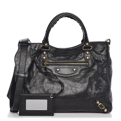 Balenciaga Agneau Giant 12 Gold Hardware Velo Black 1 of 8