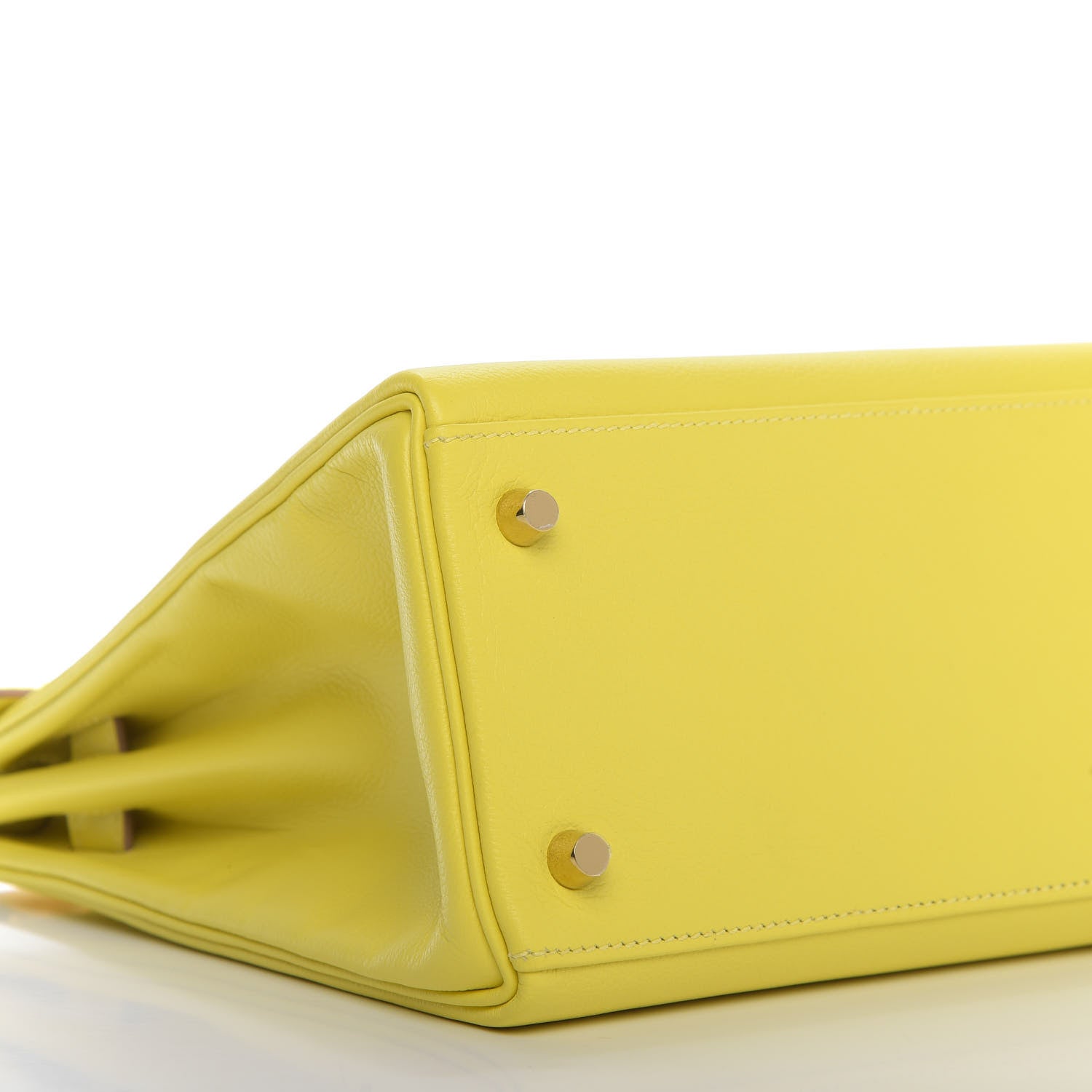 Hermes Evercolor Kelly Retourne 28 Lime 7 of 11