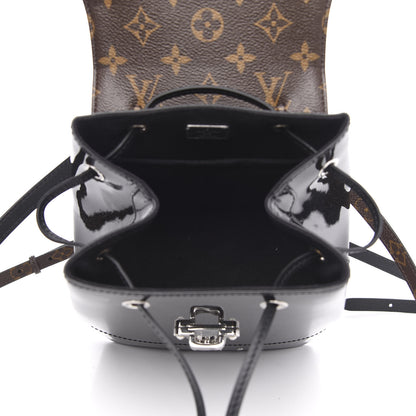 Louis Vuitton Patent Monogram Hot Springs Backpack Black 4 of 7