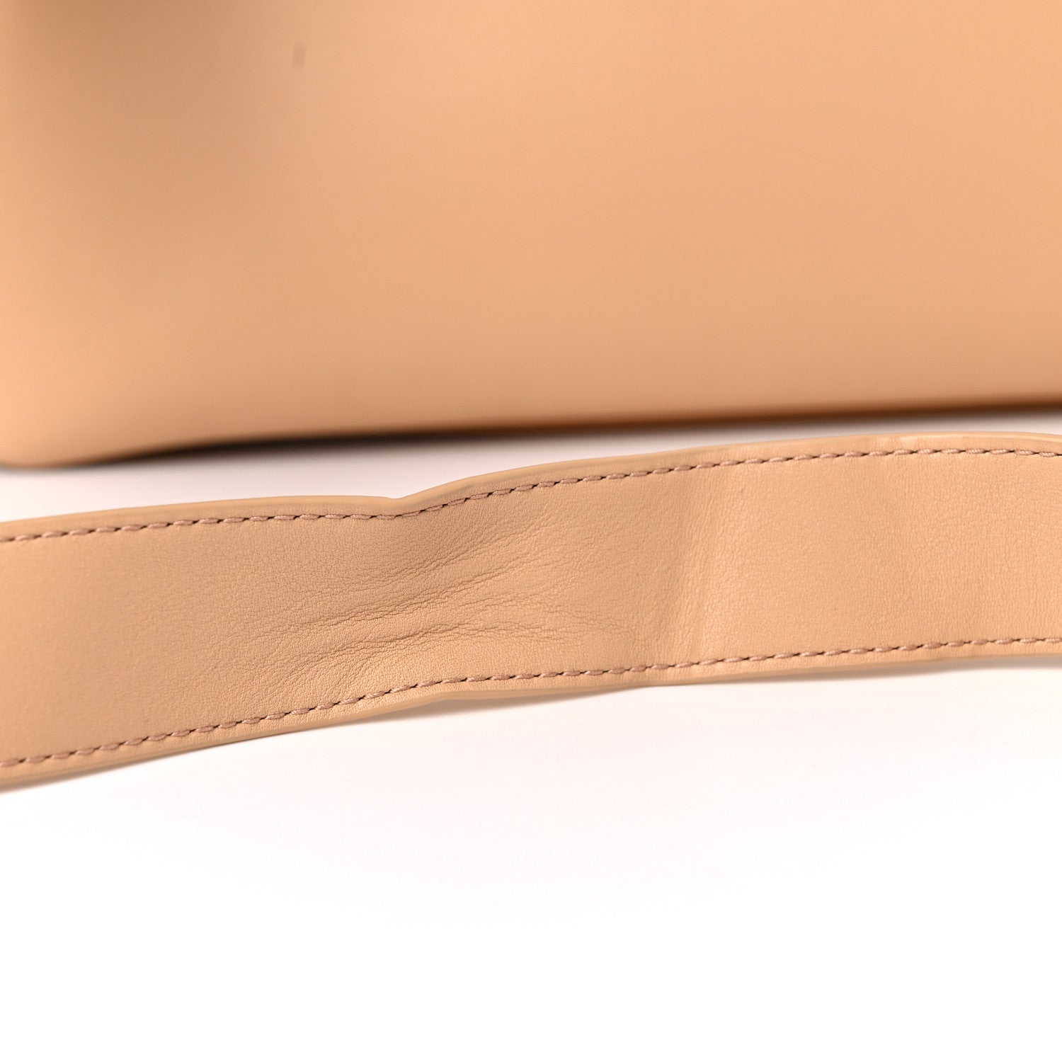 Bottega Veneta Calfskin Large The Point Triangle Bag Almond 9 of 12