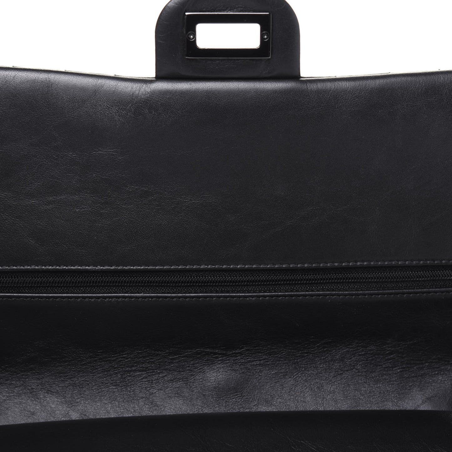 Aged Calfskin Chevron Quilted 2.55 Reissue 226 So Black