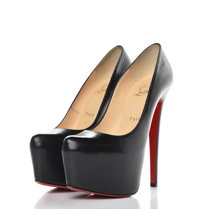 Christian Louboutin Kid Daffodile 160 Pumps 36.5 Black 3 of 8