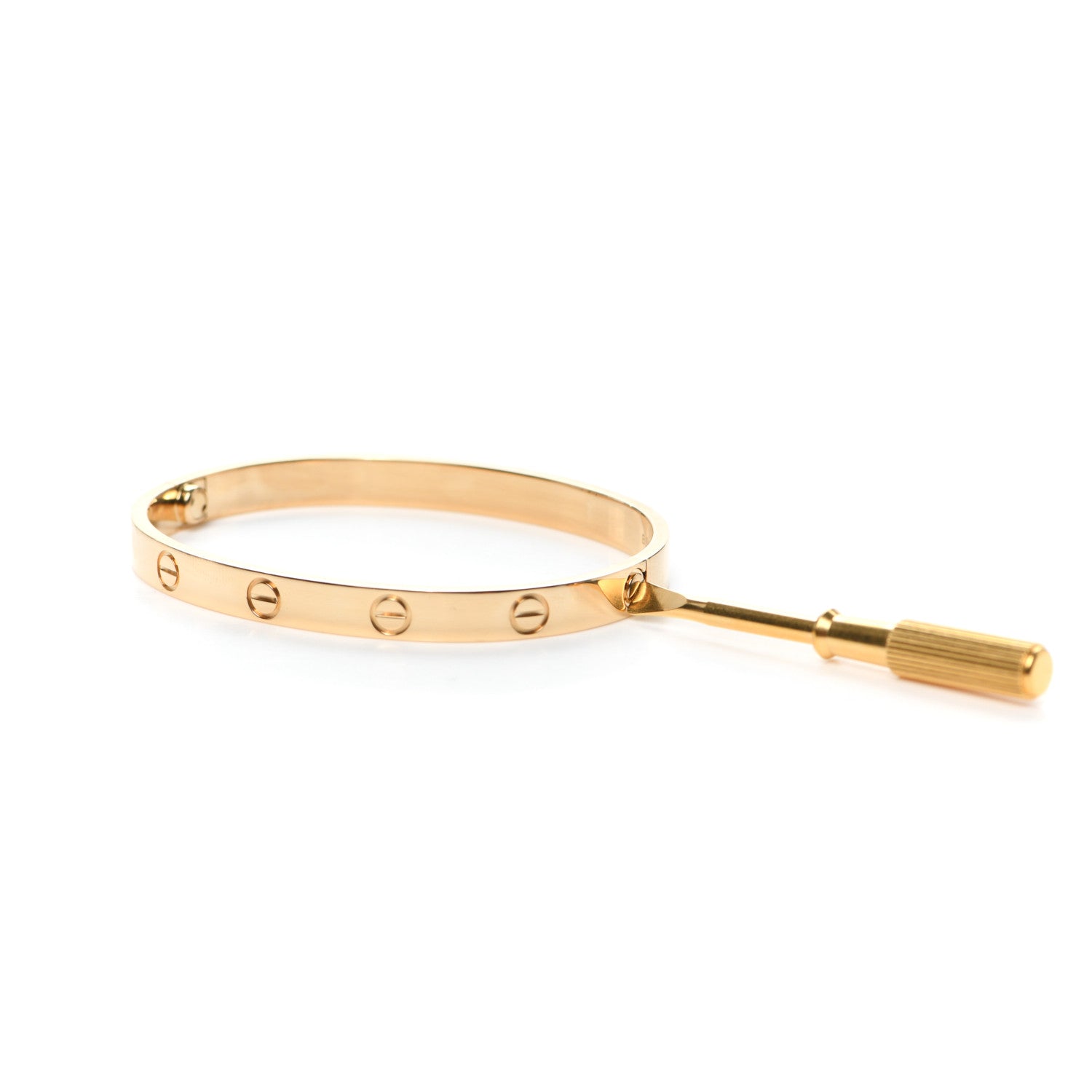 Cartier 18K Yellow Gold LOVE Bracelet 17 6 of 6