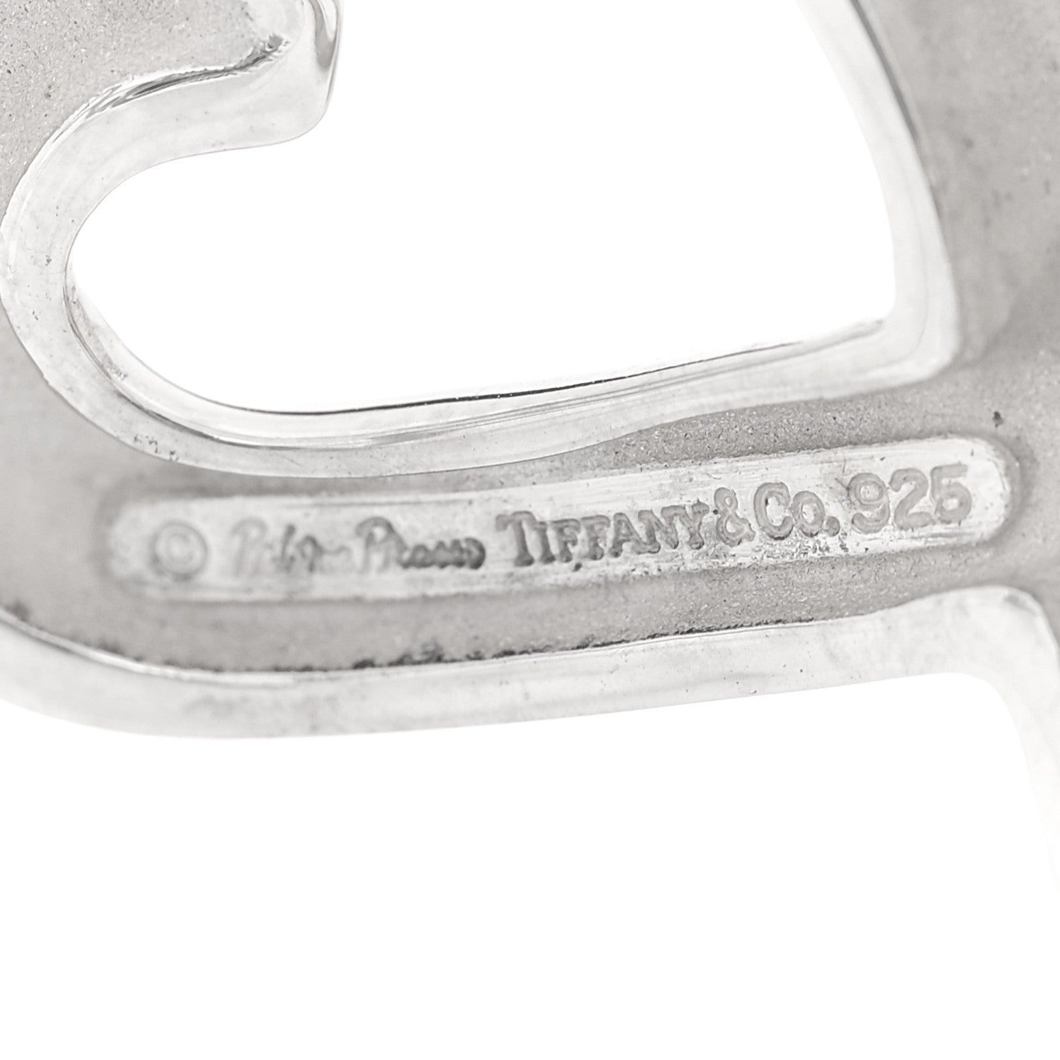 Tiffany Sterling Silver Paloma Picasso Double Loving Heart Cuff Bracelet 3 of 5