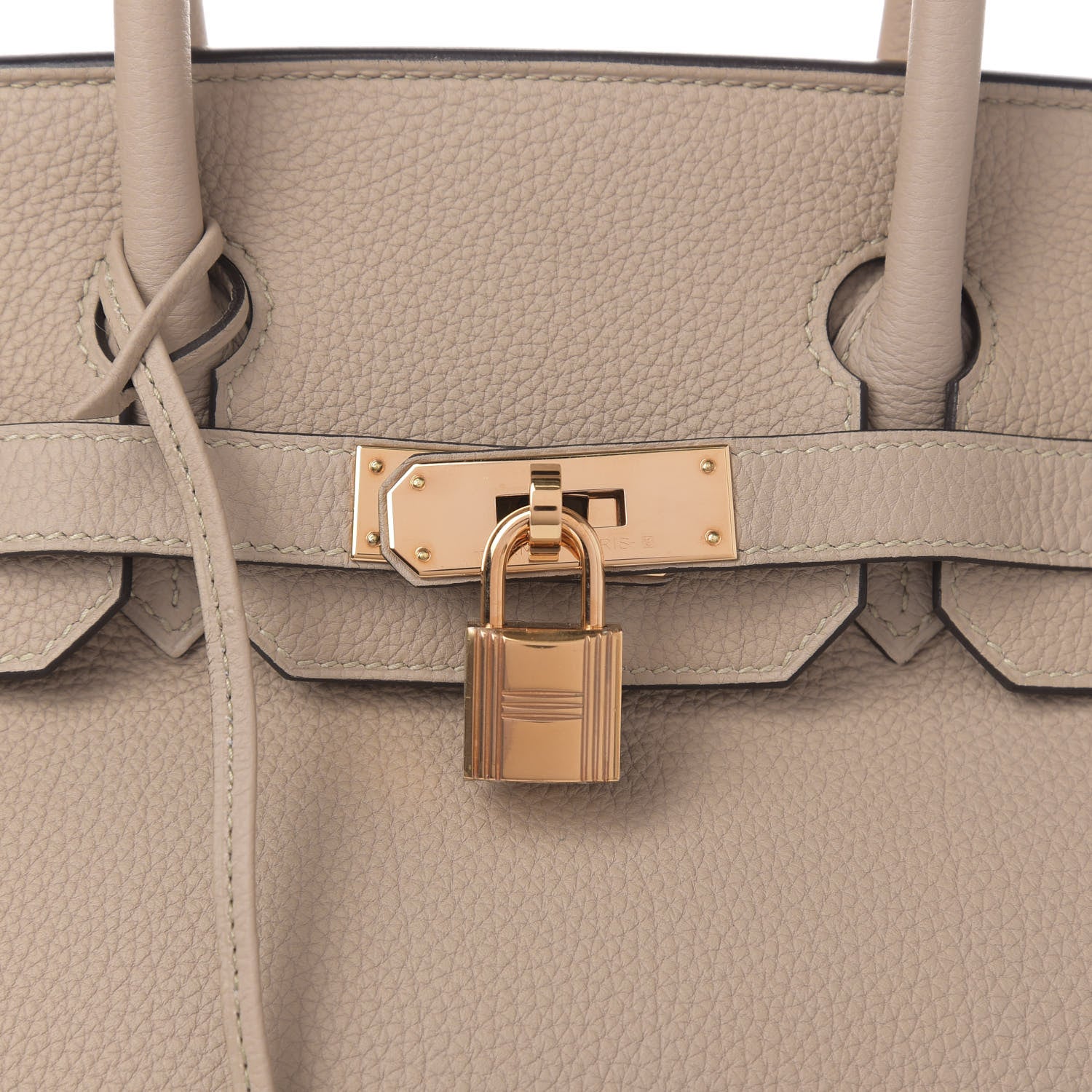 Hermes Togo Birkin 30 Gris Tourterelle 10 of 11