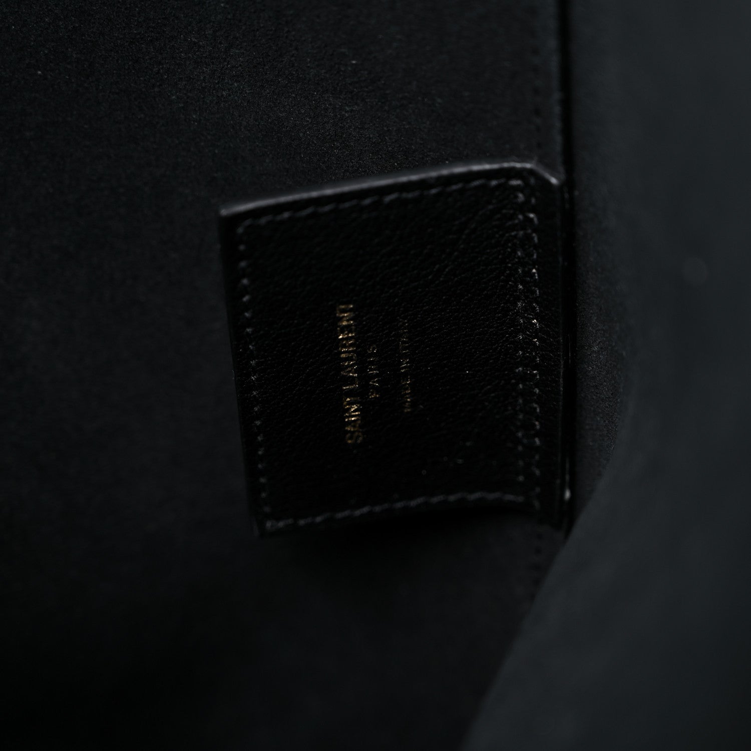 Saint Laurent Calfskin Large Shopping Tote Black 7 of 14