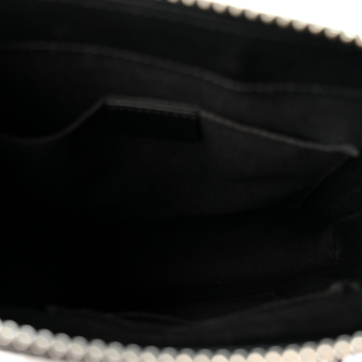 Gucci GG Supreme Monogram Web Small Flat Messenger Bag Black Grey 5 of 10