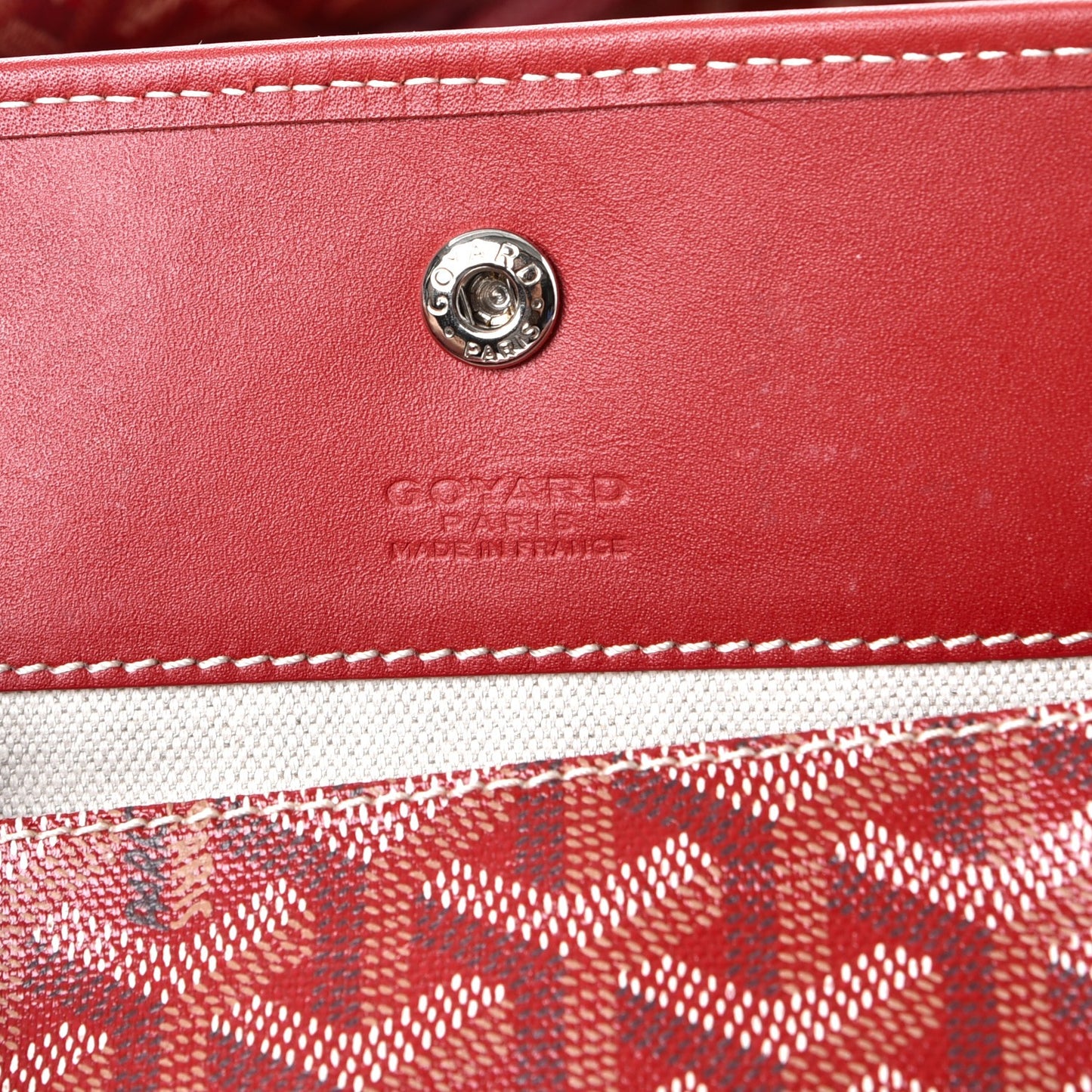 Goyardine Saint Louis GM Red