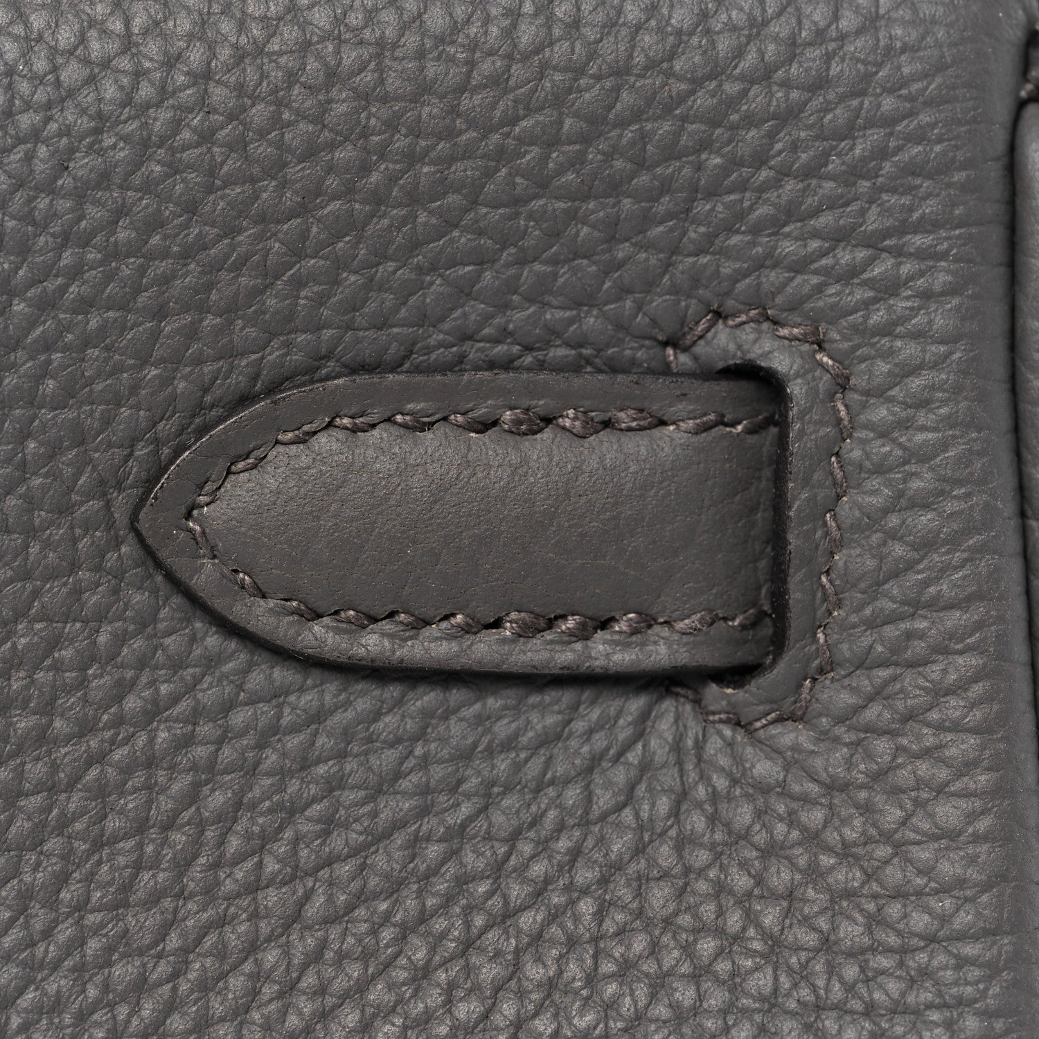 Hermes Togo Kelly Retourne 25 Etain 10 of 34