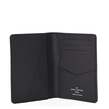 Louis Vuitton Epi Initials Pocket Organizer Black 4 of 7