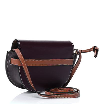 Loewe Calfskin Mini Gate Crossbody Bag Oxblood Tan Taupe 2 of 4