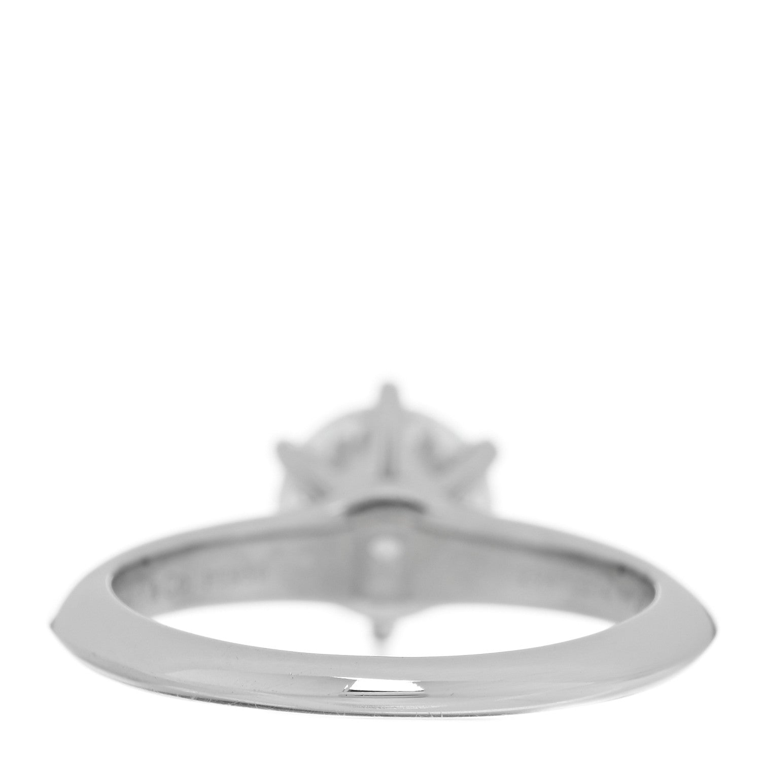 Tiffany Platinum Diamond 1.12ct Solitaire Engagement Ring 49 4.75 3 of 4