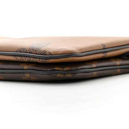 Louis Vuitton Reverse Monogram Giant Double Zip Pochette 10 of 10