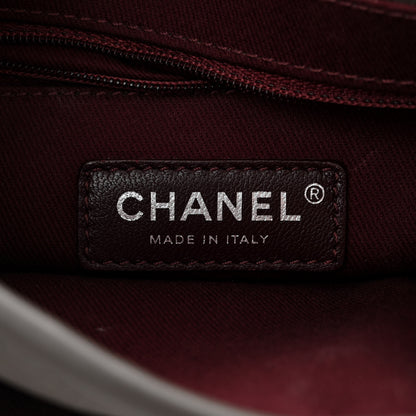 Chanel Calfskin Quilted Mini French Riviera Flap Grey 6 of 10