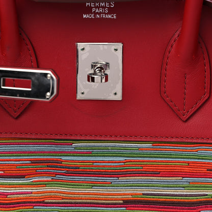 Hermes Swift Vibrato Birkin 35 Rouge Garance 12 of 15