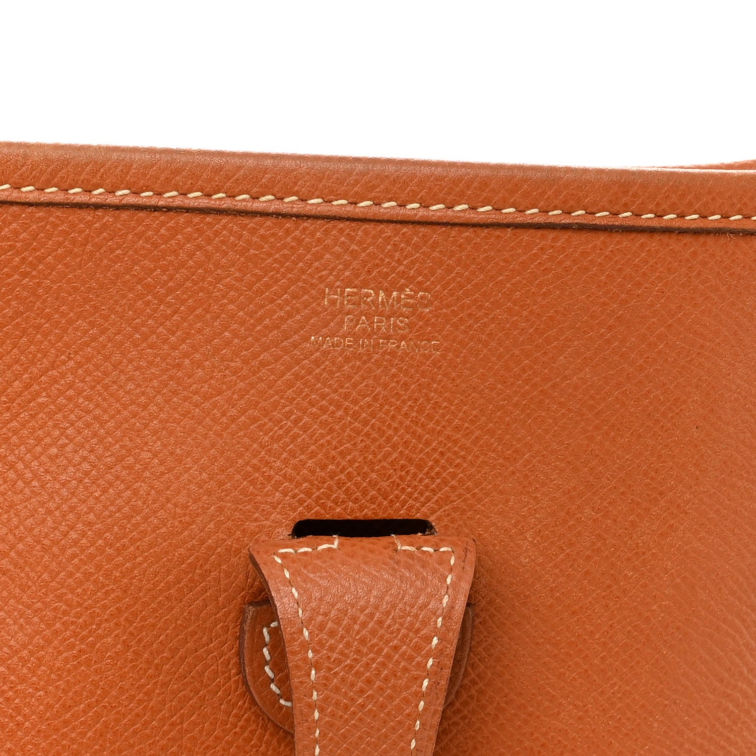 Hermes Epsom Evelyne II PM Gold 6 of 12