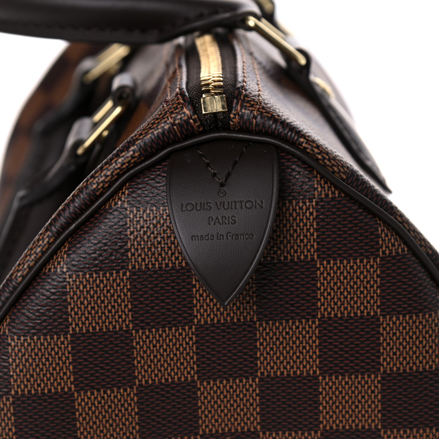 Louis Vuitton Damier Ebene Speedy 25 6 of 9