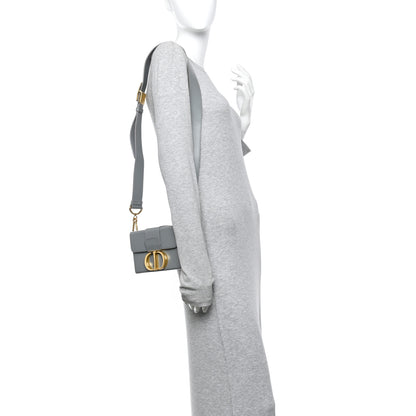 Christian Dior Box Calfskin 30 Montaigne Box Bag Gray 2 of 11