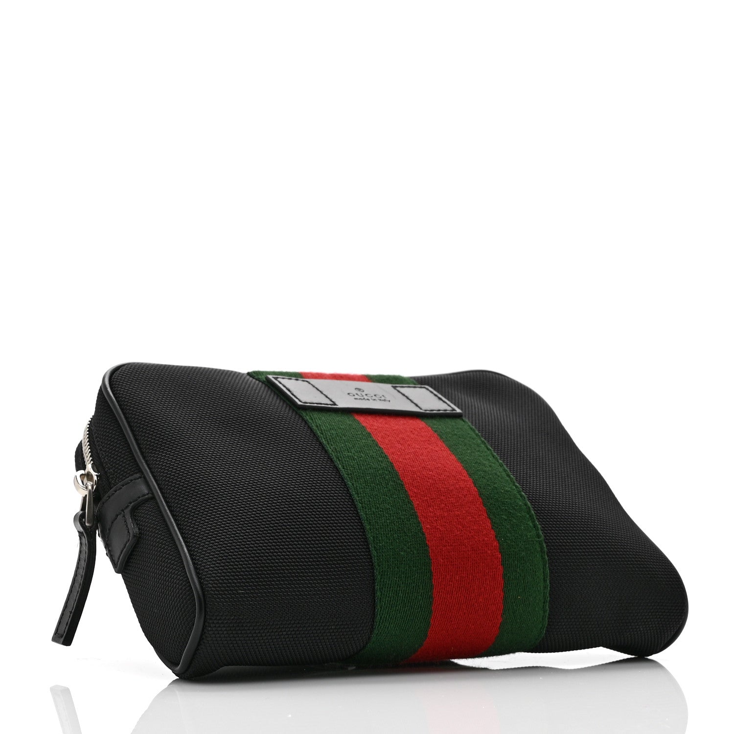Gucci Canvas Web Slim Belt Bag Black 4 of 11