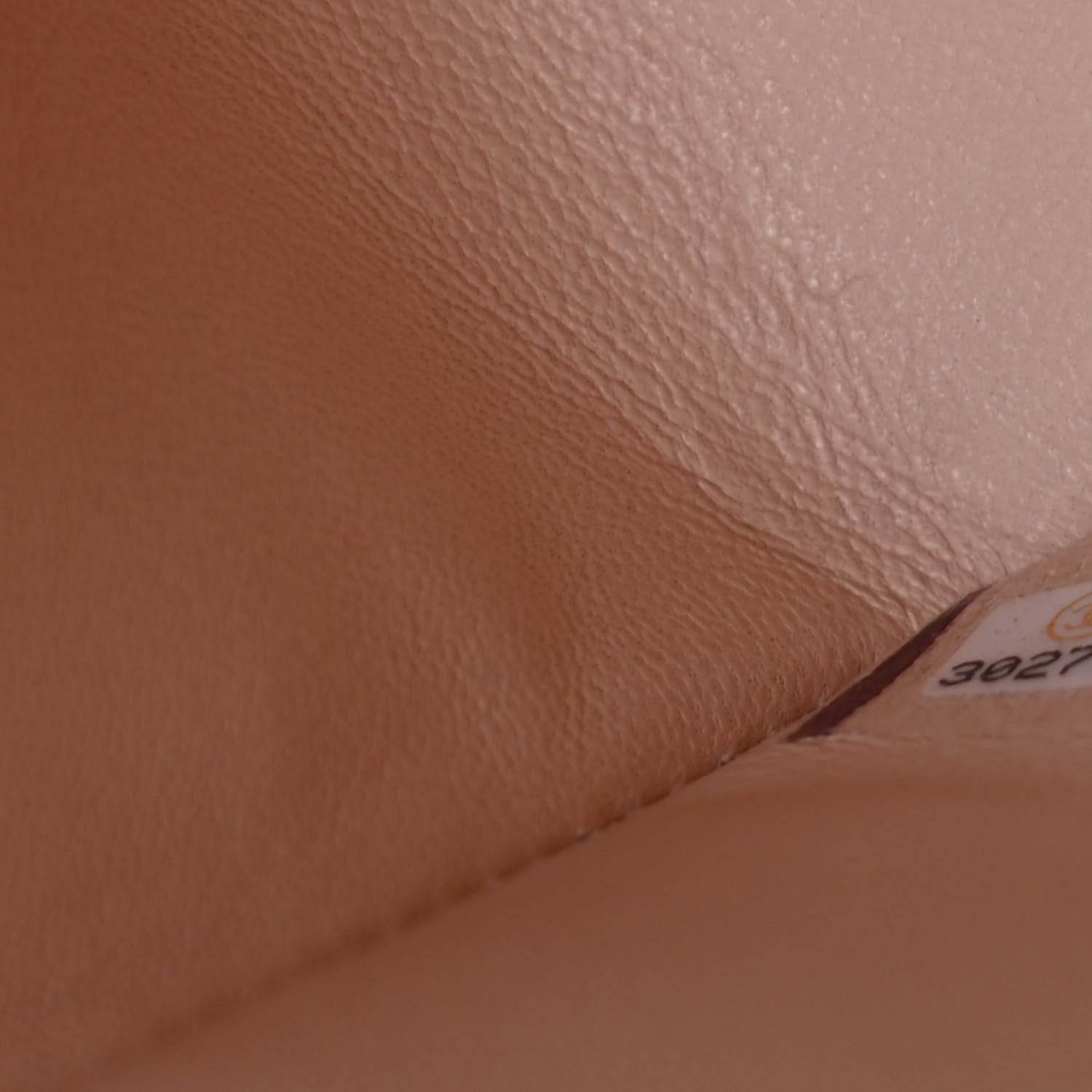 Chanel Caviar Chevron Quilted Small Double Flap Beige 9 of 10